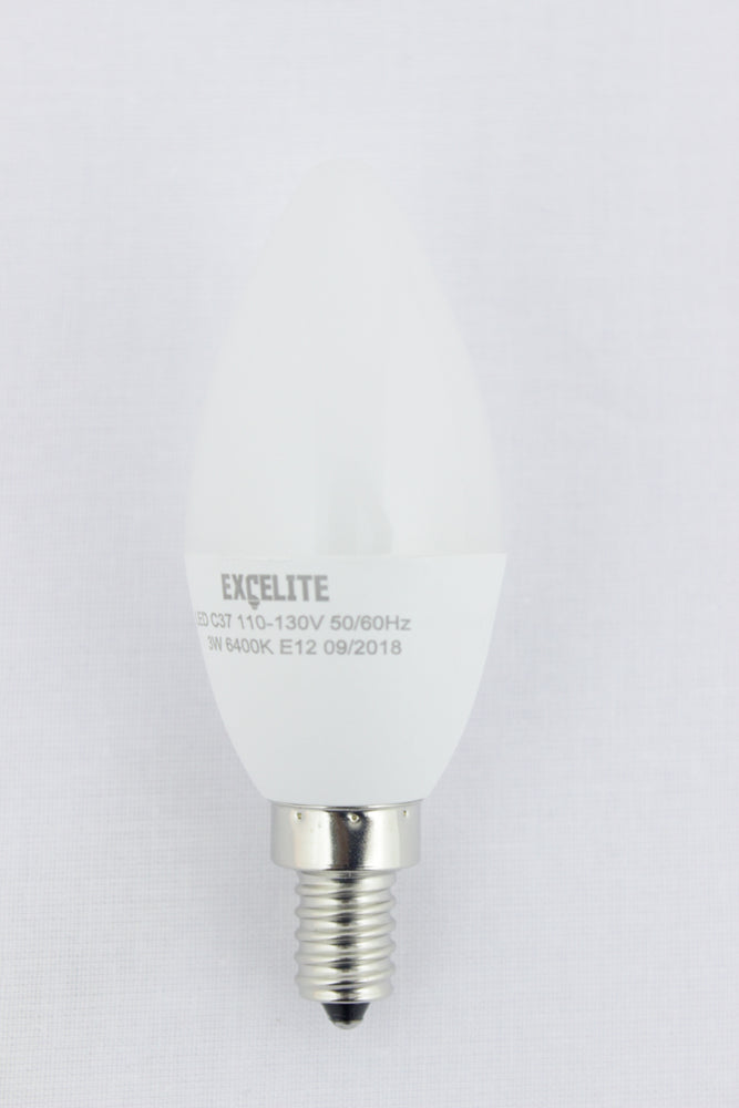 BOMBILLO LED VELA 3W E12 6500K