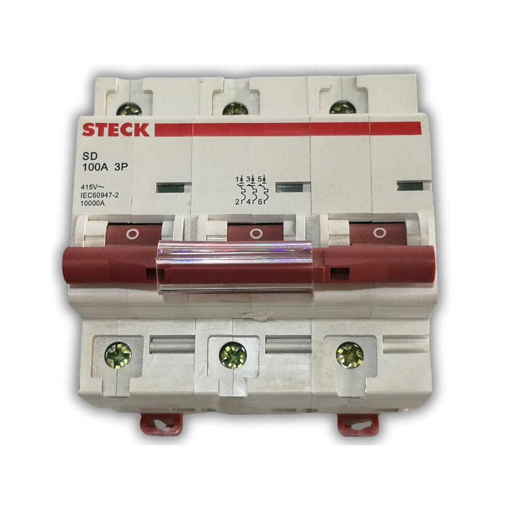 BREAKER TIPO RIEL CHINT 3X100A 230/415V 10KA