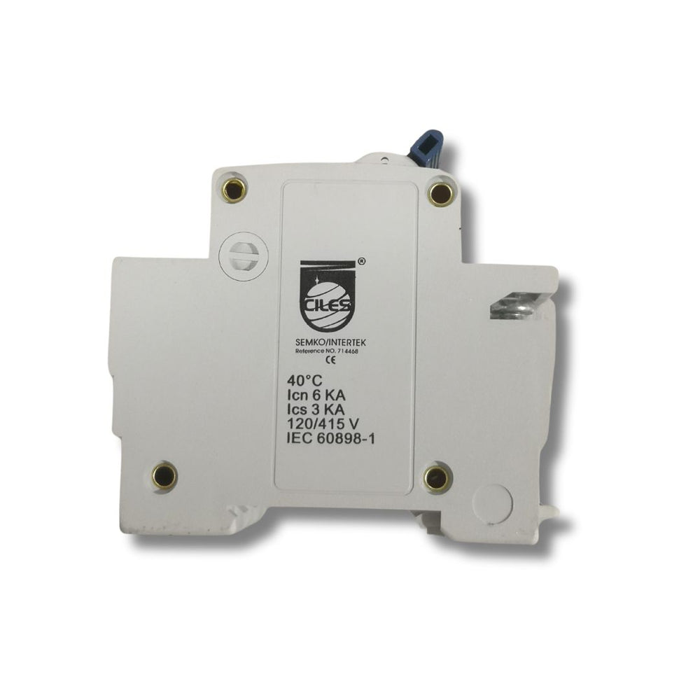 BREAKER TIPO RIEL CHINT 3X20A 230/400V 6KA