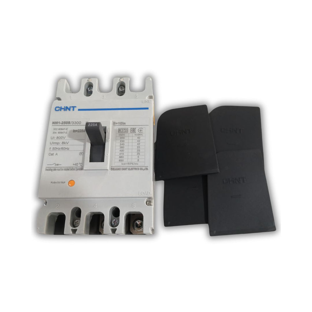 BREAKER INDUSTRIAL CHINT TORNILLO 3X225A 690V 50KA/415V