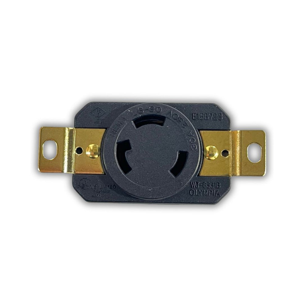 TOMA INCRUSTAR 30A 2P+T 250VAC NEMA L6-30