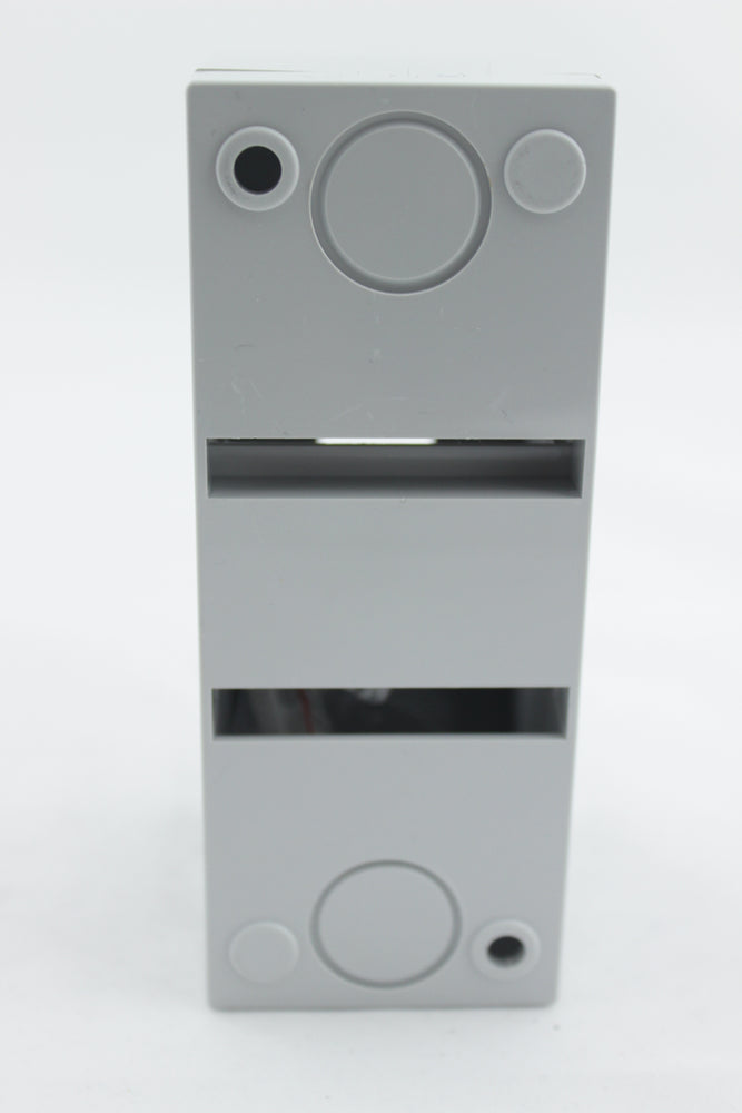 CAJA PLASTICA RIEL DIN 2 POLOS COD 02020101