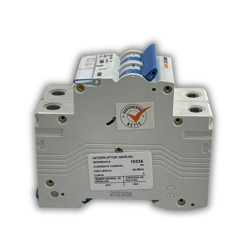 BREAKER RIEL 2X6 10KA