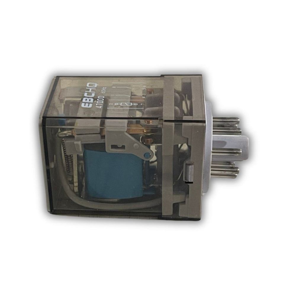 RELEVO 8 PINES REDONDOS 12 V DC 10A/250VAC