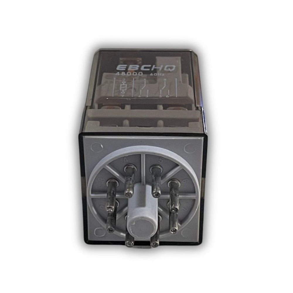 RELEVO 8 PINES REDONDOS 220VAC 10A/250AC