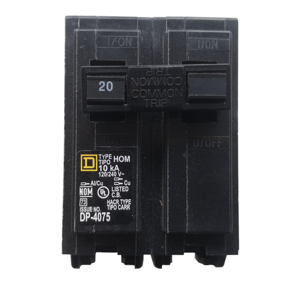 BREAKER 2X20A ENCHUFABLE SCHNEIDER