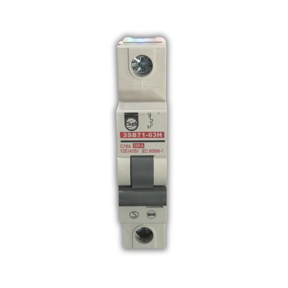 BREAKER TIPO RIEL CHINT 1X16A 230/400V 10KA
