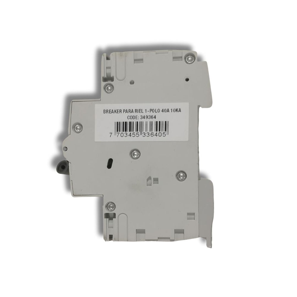 BREAKER TIPO RIEL CHINT 1X40A 230/400V 10KA