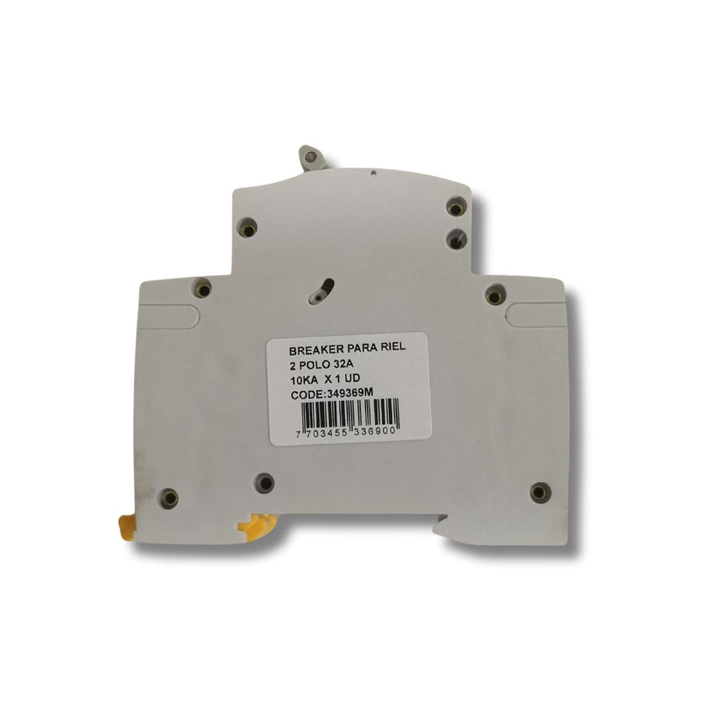 BREAKER TIPO RIEL CHINT 2X32A 230/400V 10KA