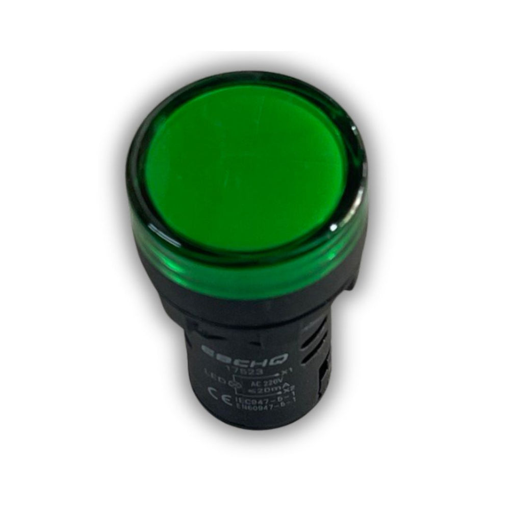 PILOTO LUZ VERDE 22MM 220V