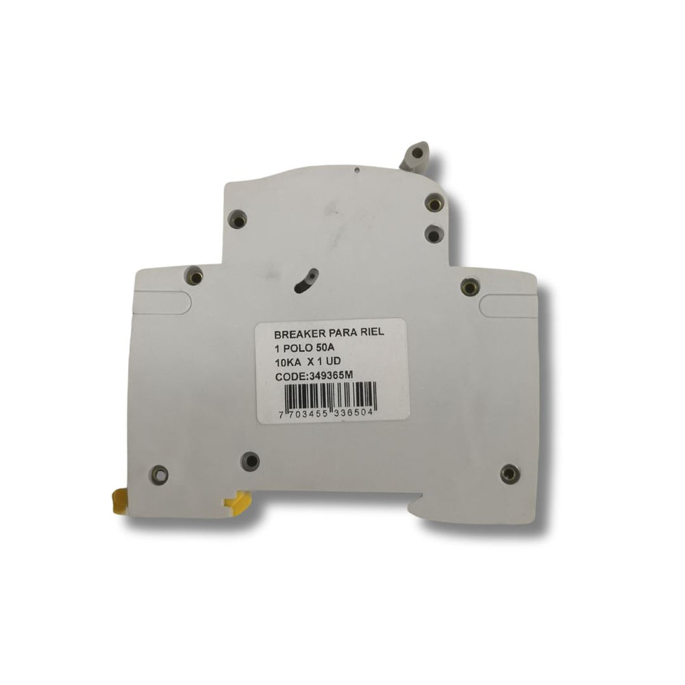 BREAKER TIPO RIEL CHINT 1X50A 230/400V 10KA