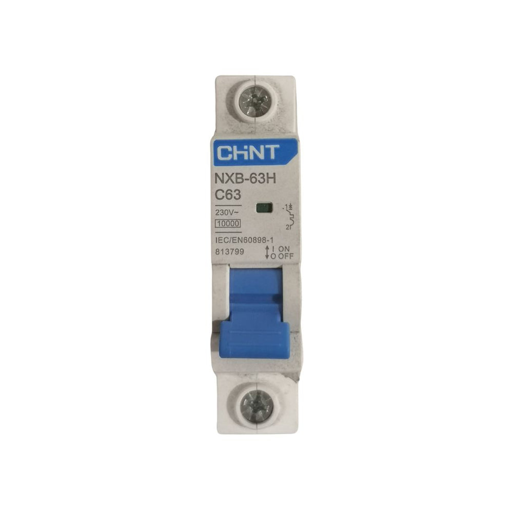 BREAKER TIPO RIEL CHINT 1X63A 230/400V 10KA