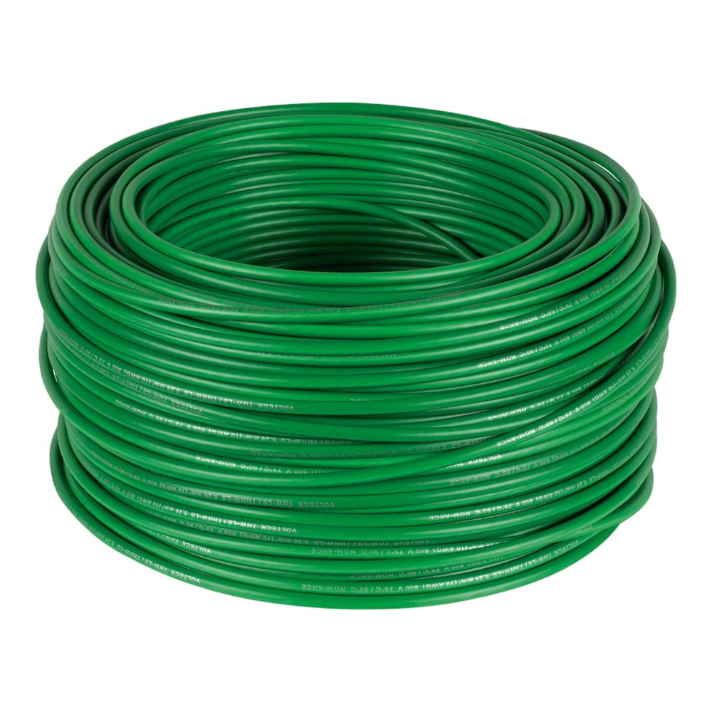 CABLE THHN/THWN 8 AWG VERDE