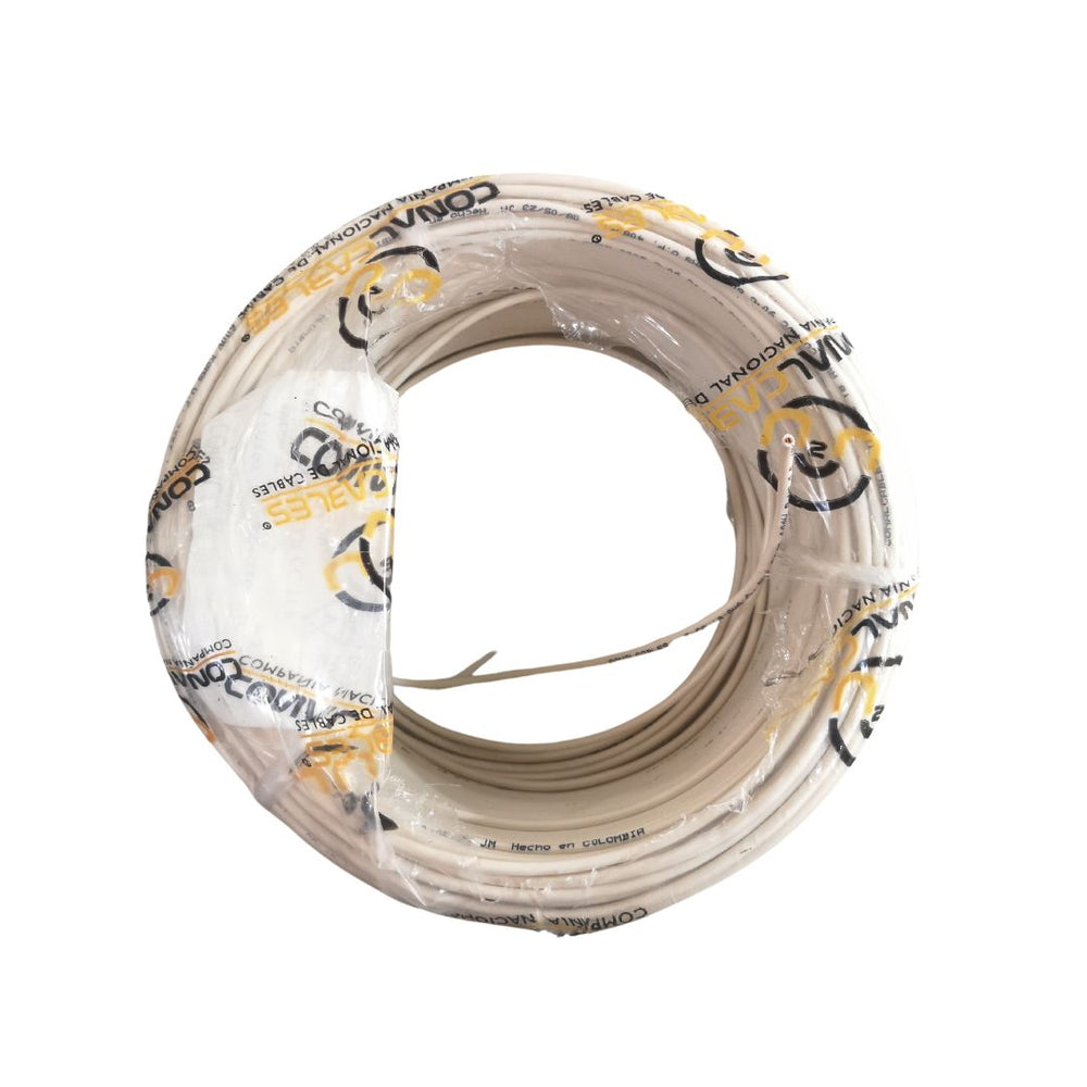 CABLE VEHICULAR 12 BLANCO