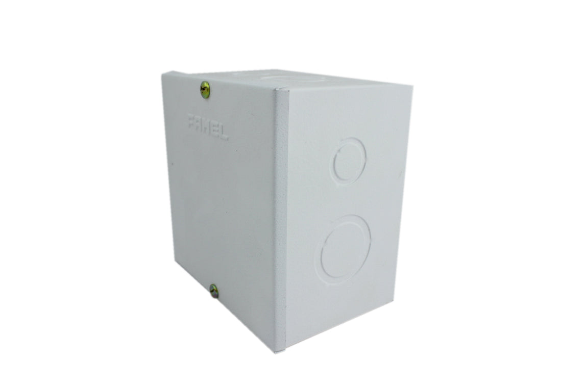 CAJA DE EMPALME 25X25X15 FONDO METALICO