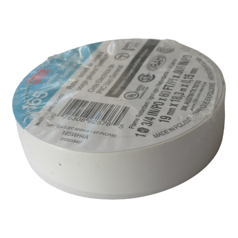 CINTA AISLANTE BLANCA 15M 3M