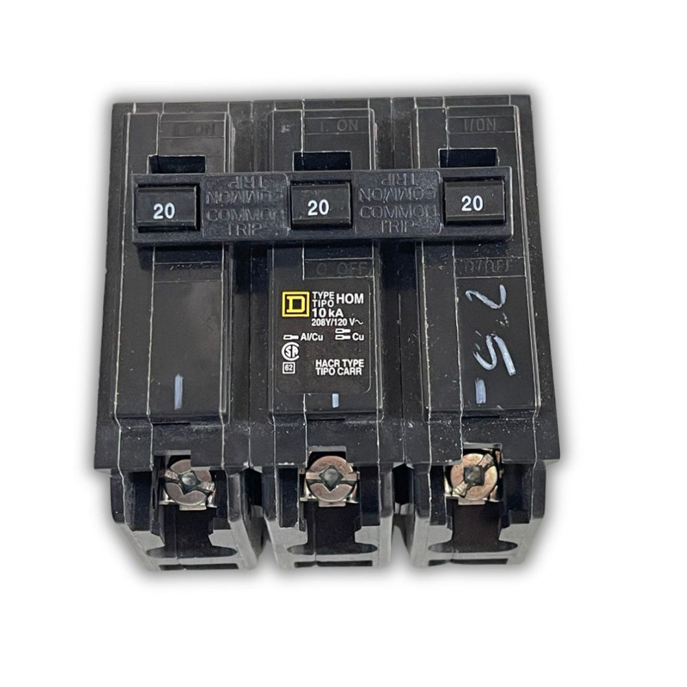 BREAKER ENCHUFABLE 3X20A SQD / SIEMENS