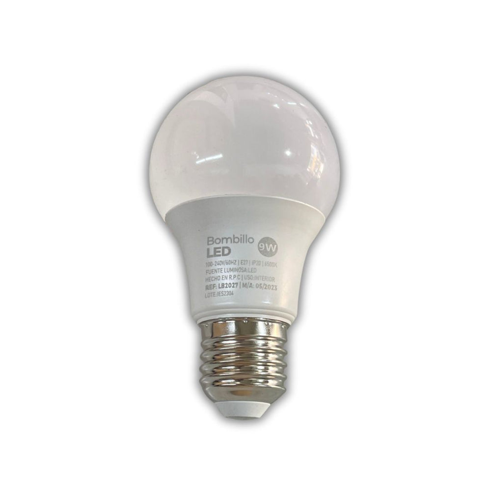 BOMBILLO LED 9W 6500K