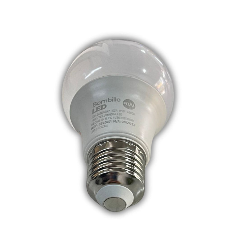 BOMBILLO LED 9W 6500K