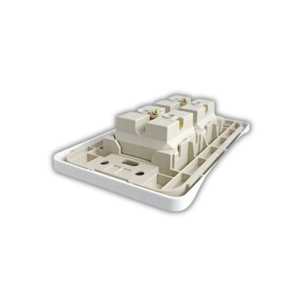 SOFY INTERRUPTOR DOBLE CONMUTABLE BLANCO