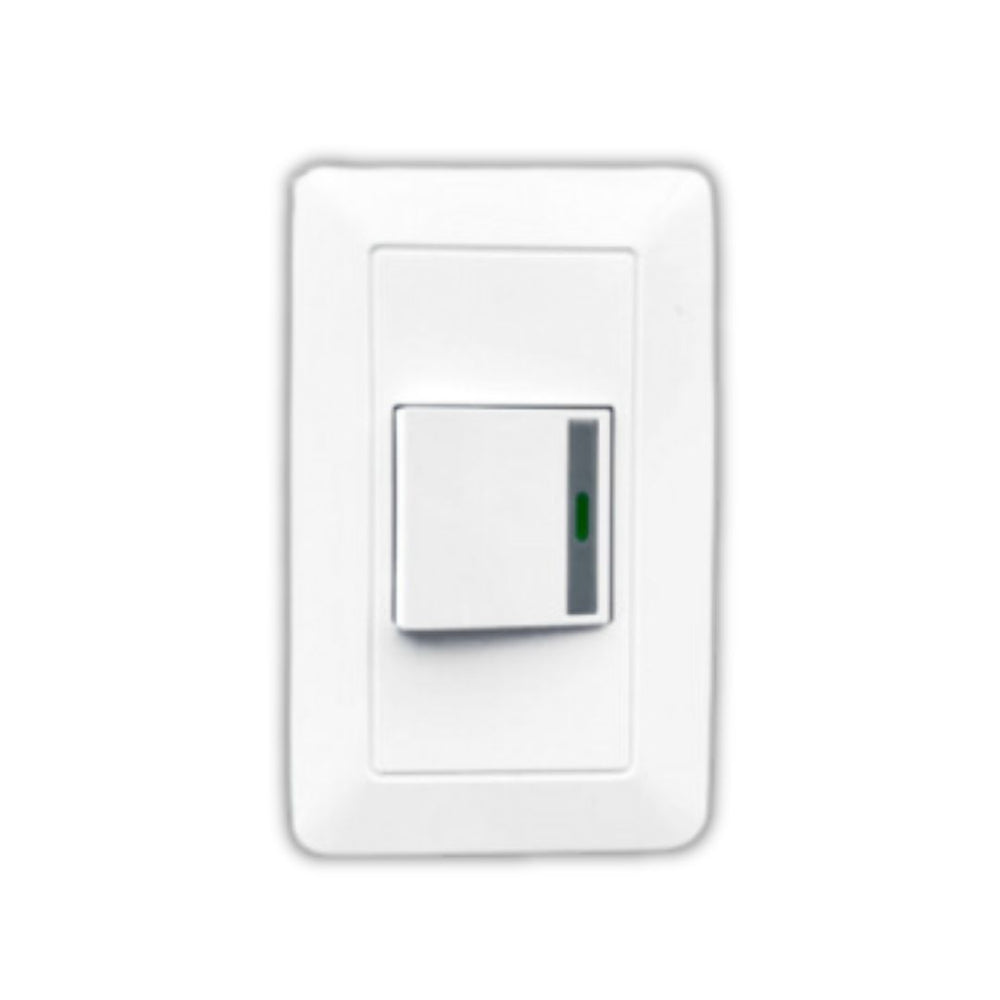 SOFY INTERRUPTOR SENCILLO CONMUTABLE BLANCO