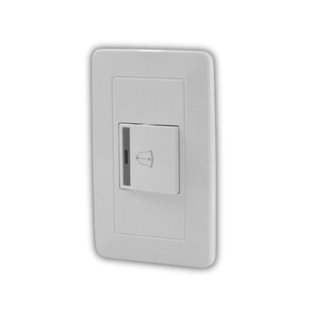 SOFY BOTON PULSADOR SENCILLO BLANCO