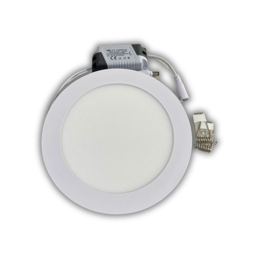 PANEL LED REDONDO INCRUSTAR 9W 3000K