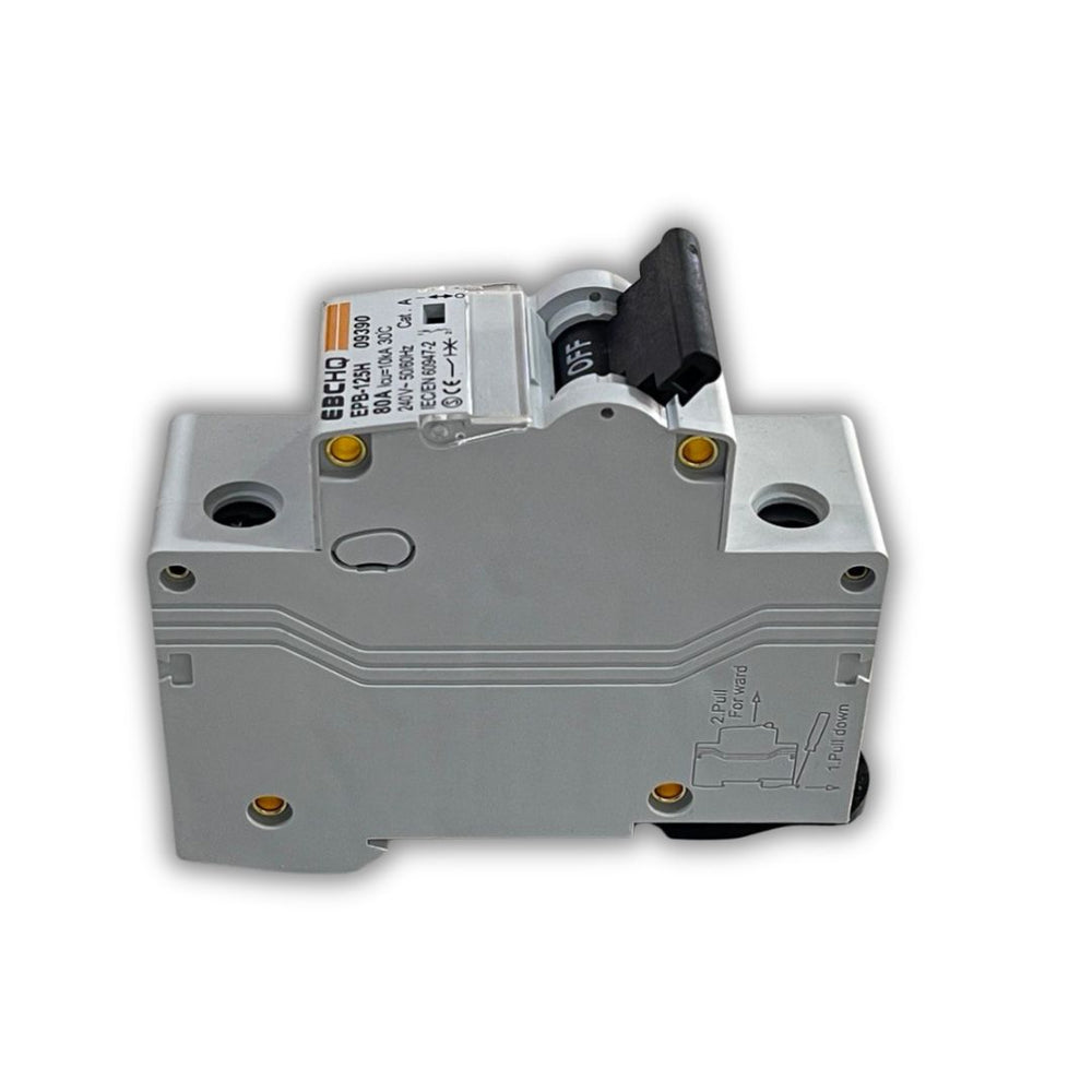 BREAKER RIEL 1X80 10KA