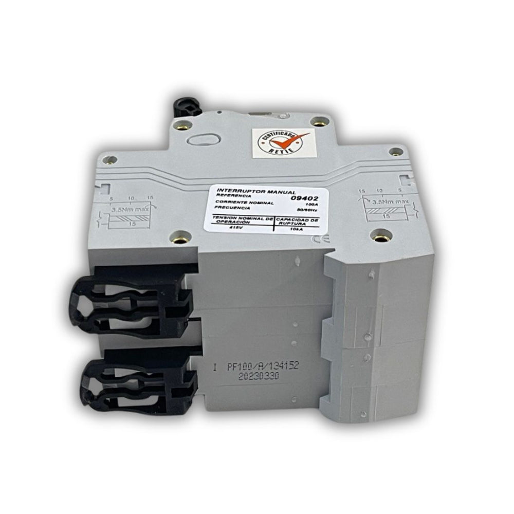 BREAKER RIEL 2X100 10KA