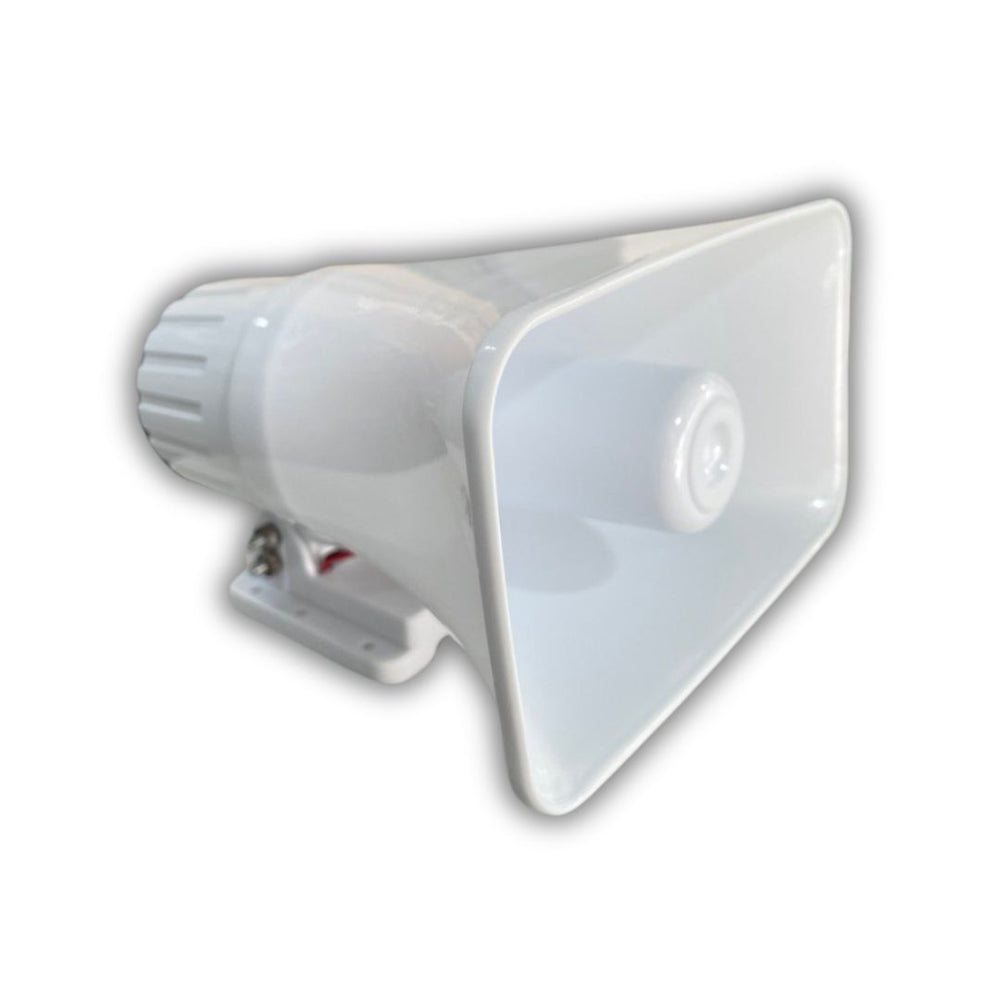 SIRENA PARA ALARMA 110V 90W BLANCA