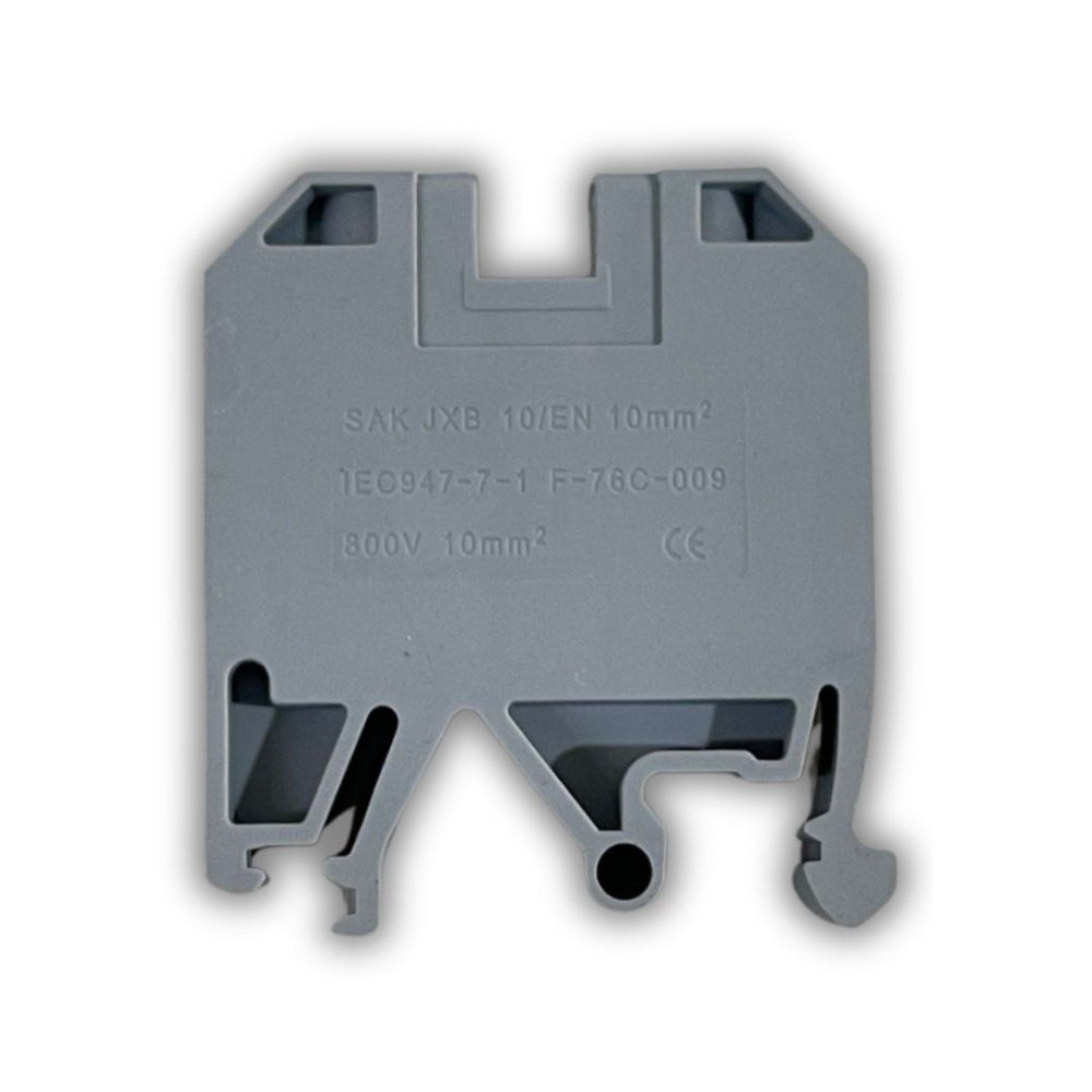 BORNERA PARA RIEL 10MM 8AWG