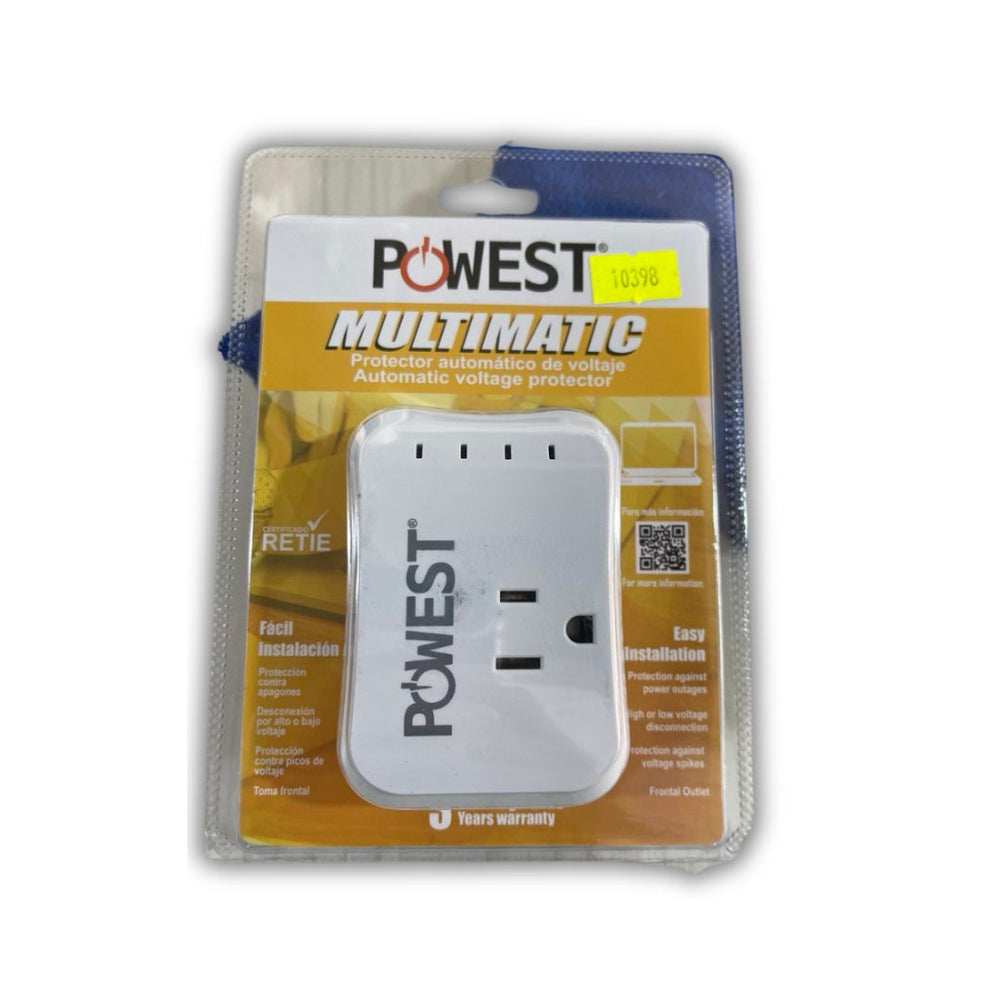 PROTECTOR DE VOLTAJE 120V MULTIMATIC