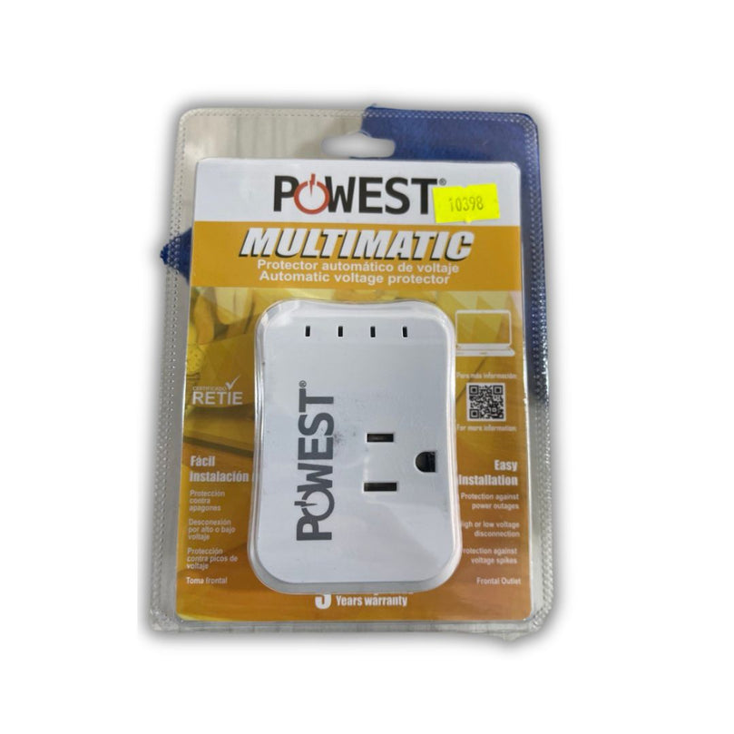 PROTECTOR DE VOLTAJE 120V MULTIMATIC