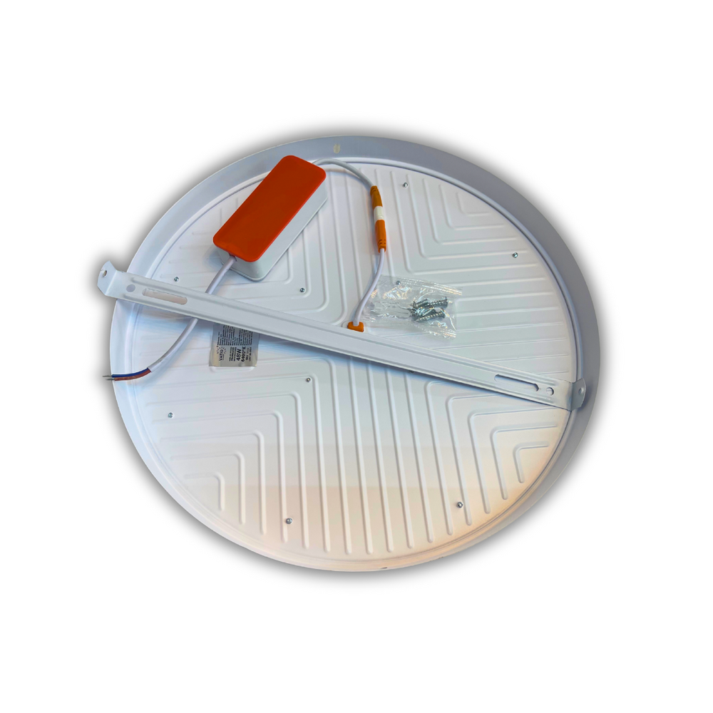 PANEL LED REDONDO SOBREPONER 48W 6500K SIN BORDE