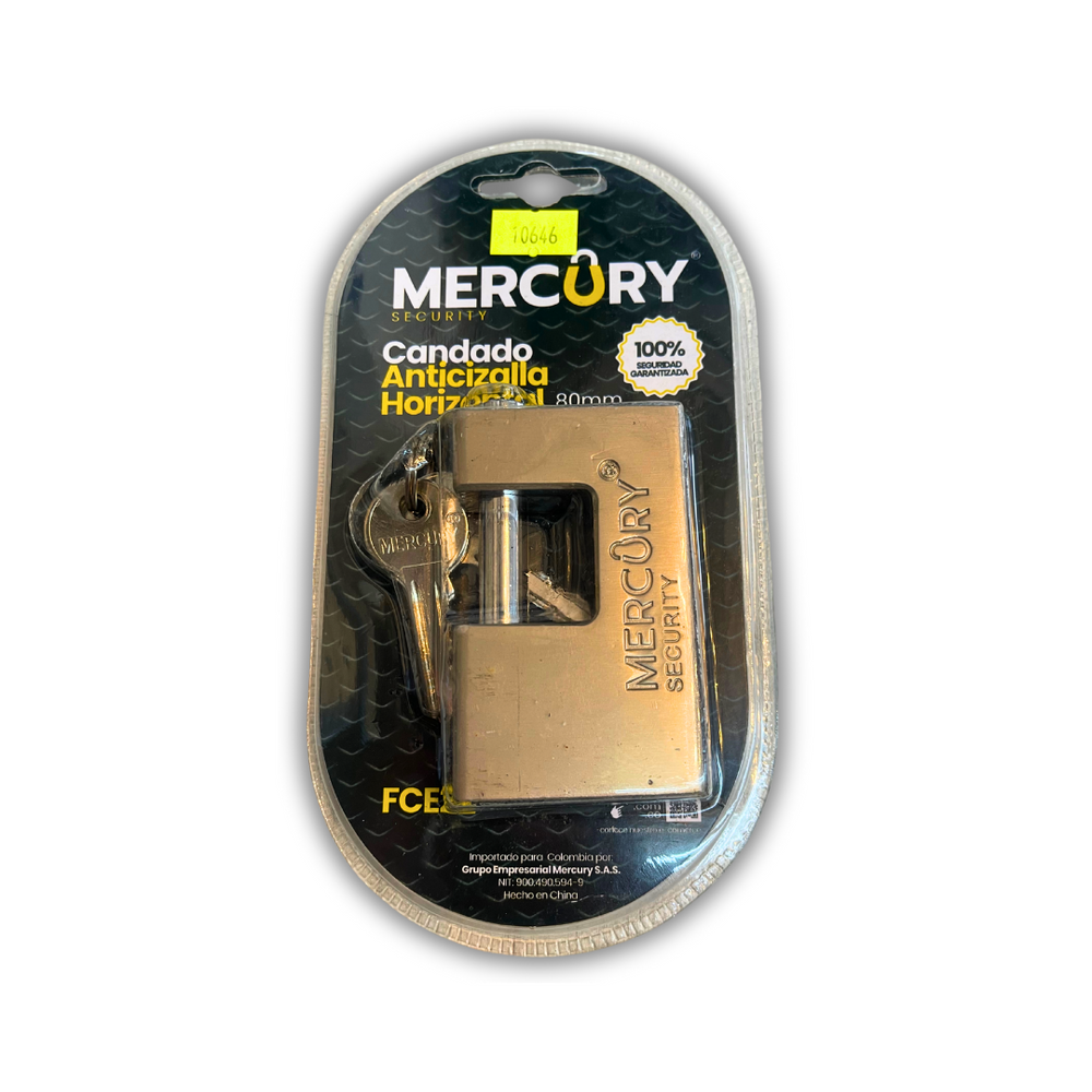 CANDADO HORIZONTAL 80MM