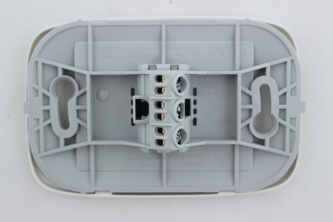INTERRUPTOR CONMUTABLE SENCILLO GALICA 2 GL2-020B