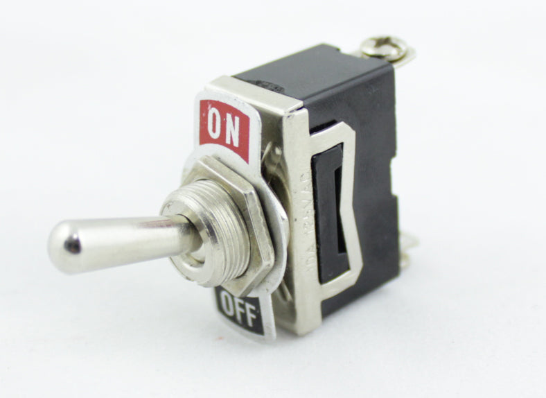 INTERRUPTOR CODILLO ON-OFF 125 V 10 AMP 2 PATAS