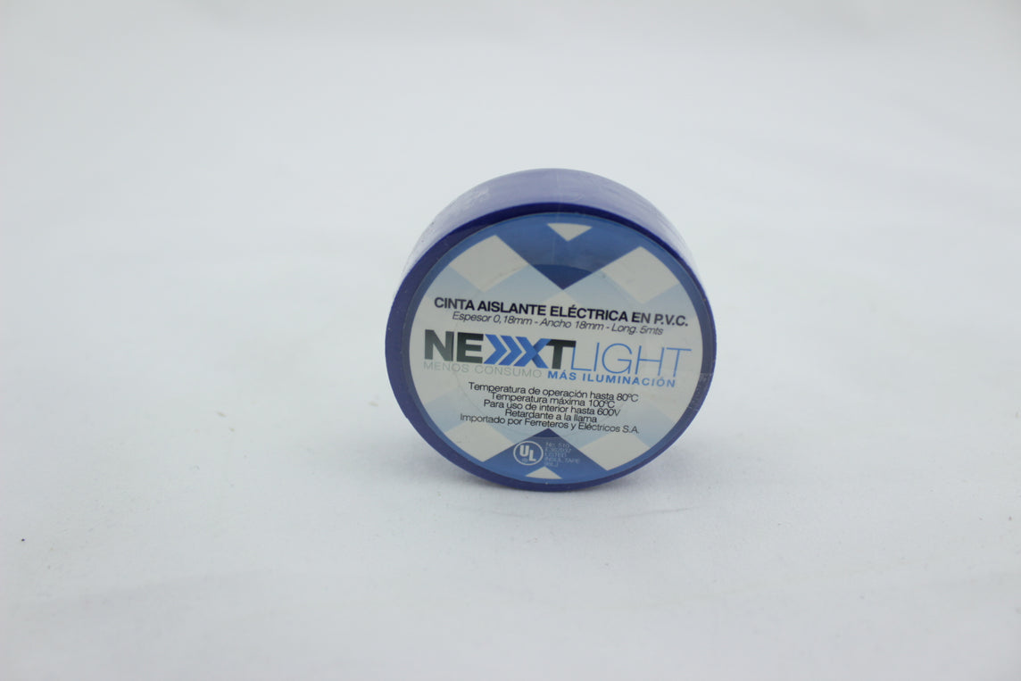 CINTA AISLANTE AZUL X 5M