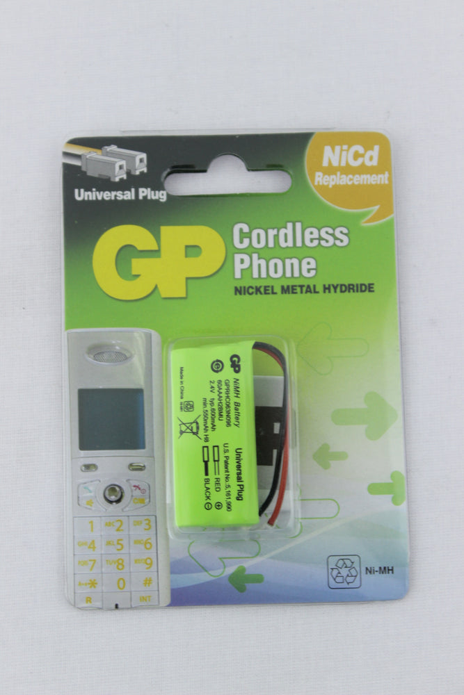 PILA TELEFONICA GP AAA X2 2.4V 600 MAH T-504