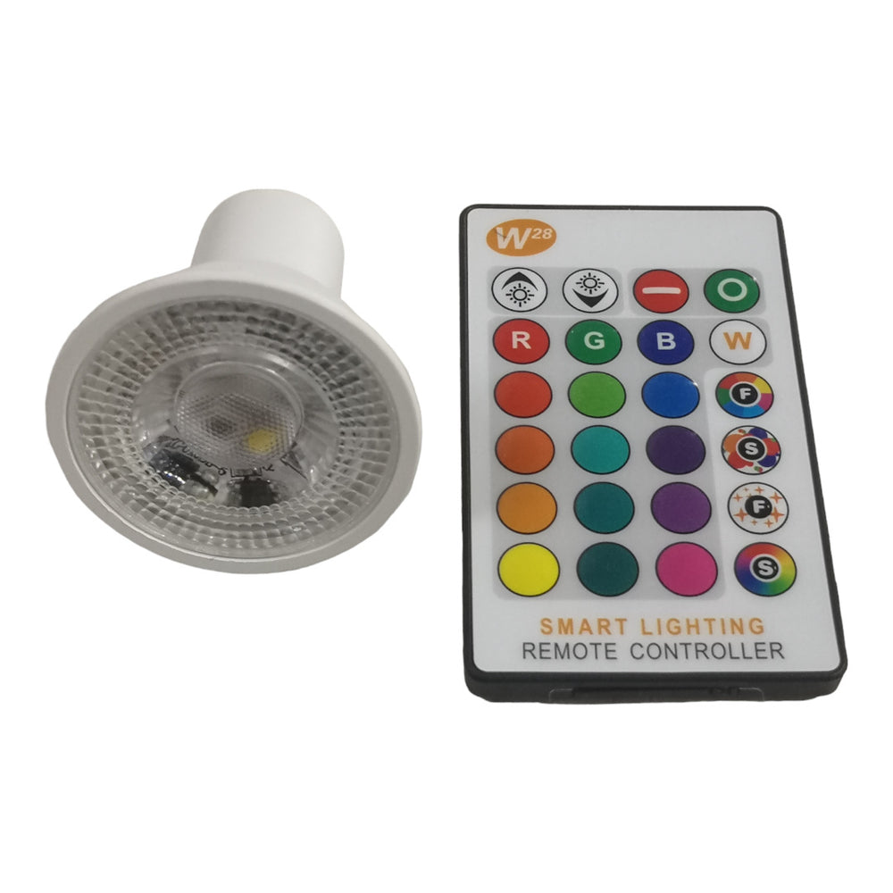 BOMBILLO GU10 RGB 110-240V