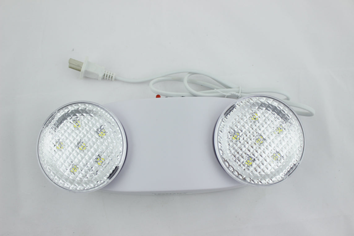 LAMPARA EMERGENCIA LED 2 LUCES 2.4W LEXMANA