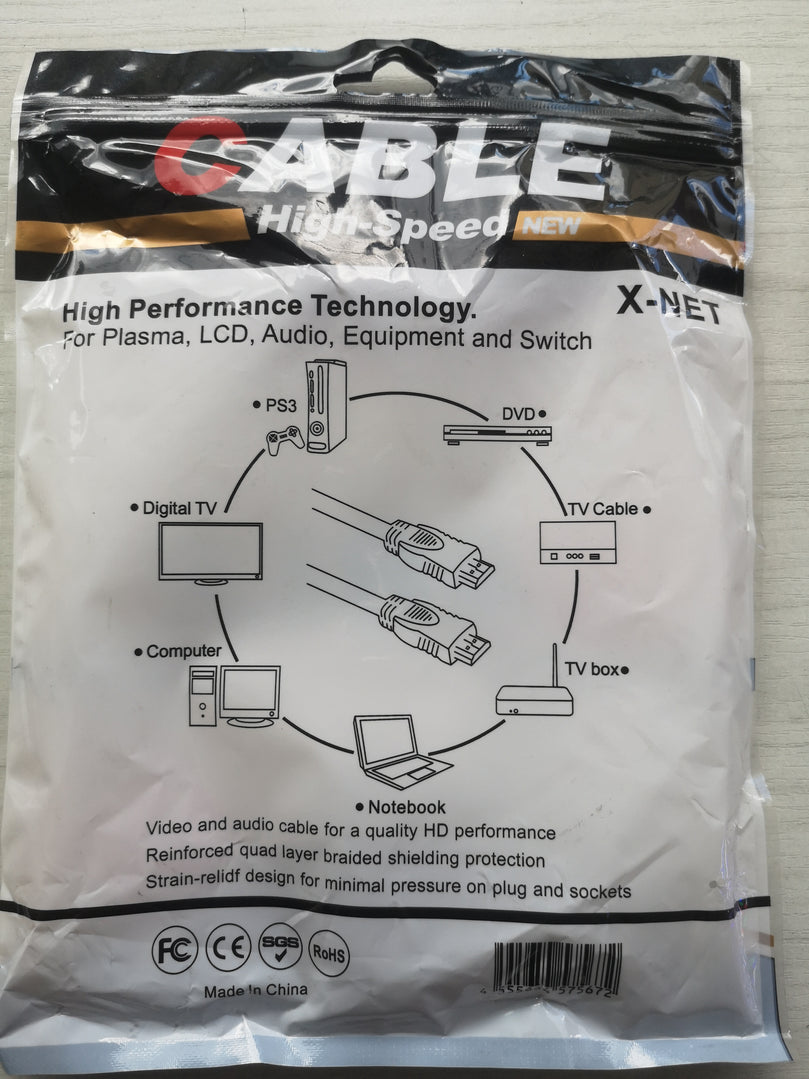 CABLE HDMI 5 MTS METROS