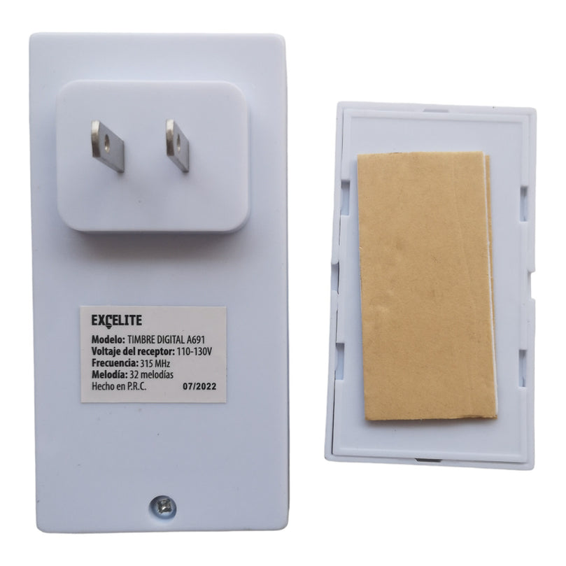 TIMBRE INALAMBRICO CIGLA 40 MTS