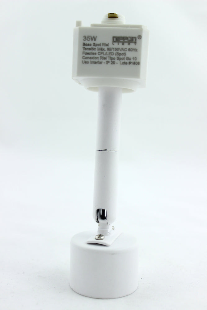 SPOT 110V RIEL GU10 BLANCO ( 01120067 )