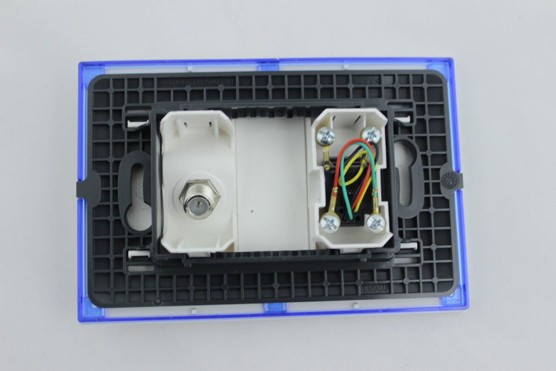 SALIDA COAXIAL + RJ11 4H CLICKME GARANTIA DE POR VIDAD