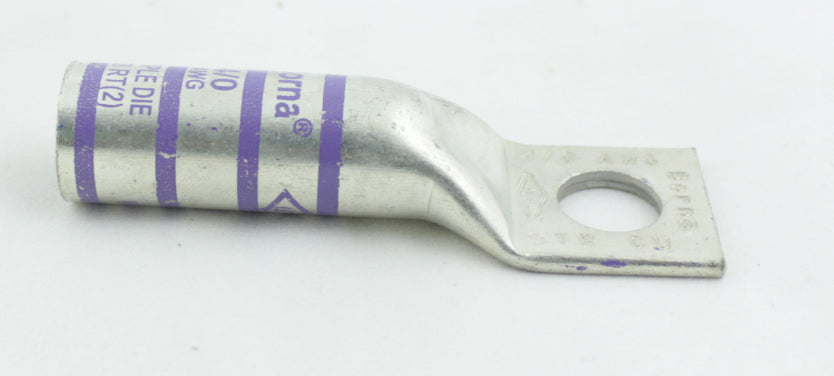 TERMINAL DE PONCHAR 1 HUECO BARRIL LARGO 4/0 AWG DIA 1/2