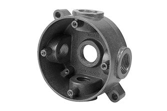 CAJA RAWELT OCTOGONAL CON SALIDA 1/2