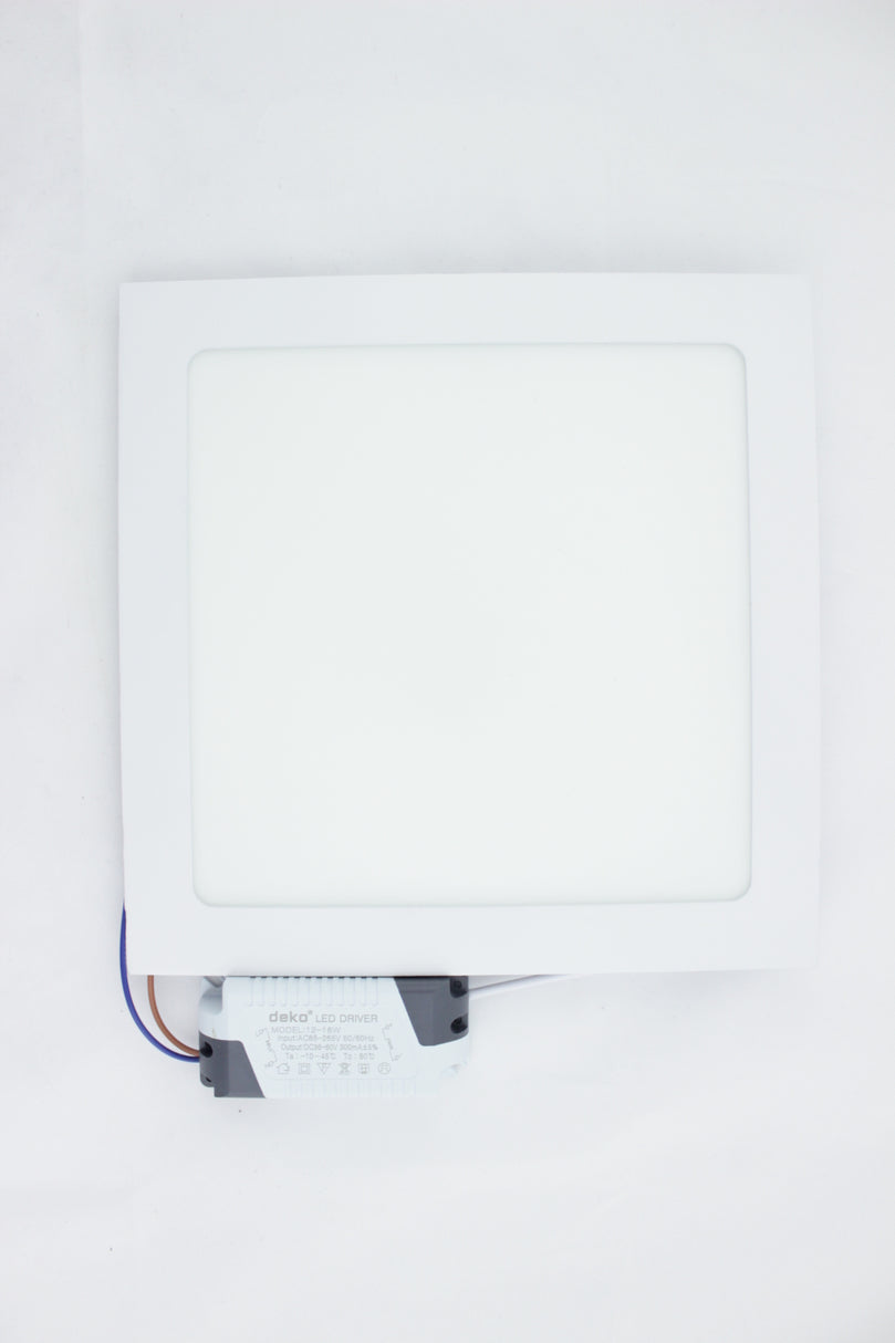 PANEL LED CUADRADO INCRUSTAR 18W 6400K