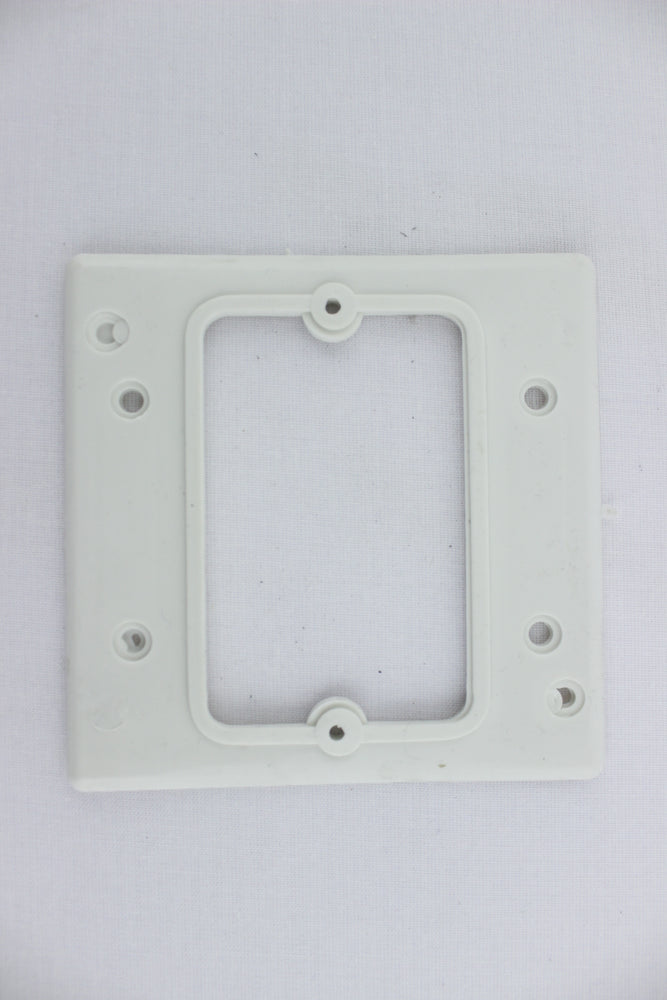 TAPA FLUX PVC BLANCA 4X4