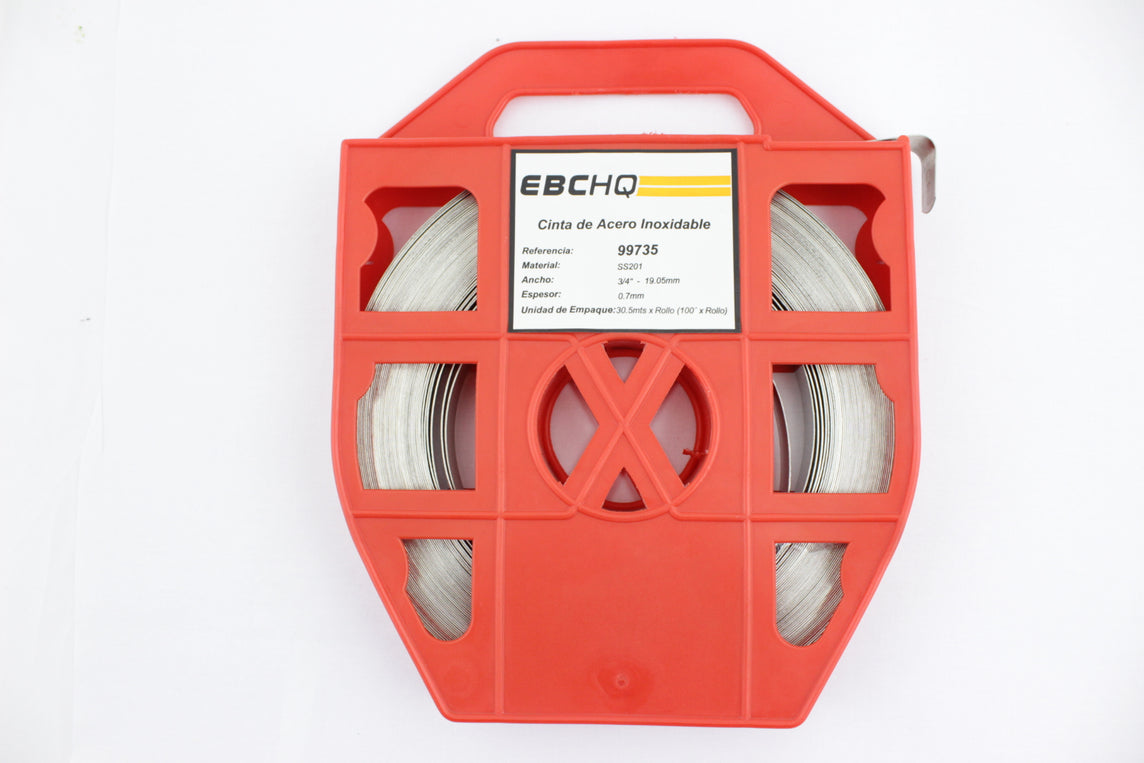 CINTA BANDIT INOX AIS1201 3/4 ESP 0.7MM